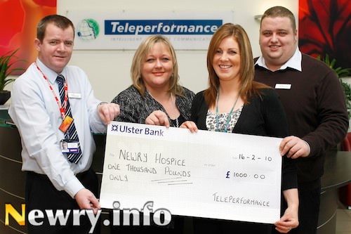 Teleperformance staff regularly collect for local charities