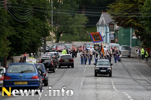 Expect traffic delays on the Belfast Road on the 12th of July. Picture: Columba O'Hare