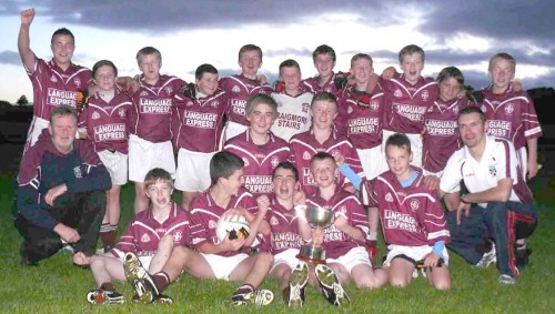 Ar chúl: N.McShane, A.Loughran, C.Connolly, K.Trainor, O.Walsh K.Mooney, S.Keenan, R.Gray, M.Taggart, L.Ford, C.Mallon Chun tosaigh: F.Harvey (Co-Bhainisteoir) L.McKeown, D.Faloon, T.J Hughes, C.Marron, D.Loye, C.Jennings, C.Kilcoyne, A.McCourt (Bainisteoir)