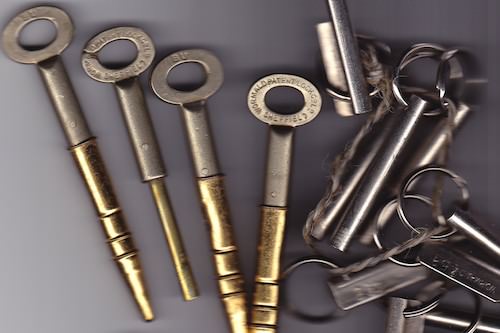 Keys from the former Gasworks Site