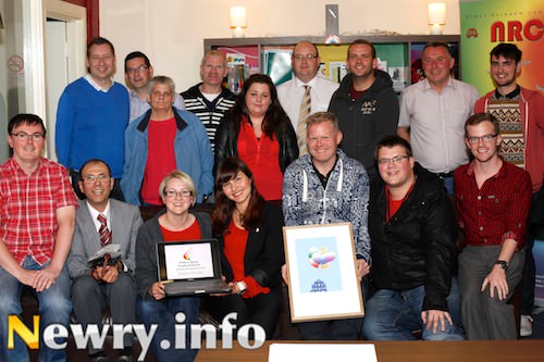 The Steering Committee of the Pride in Newry Festival. 