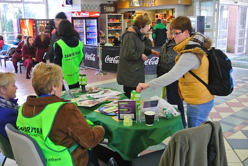 Feel Good Friday brightens up Newry Bus Station.