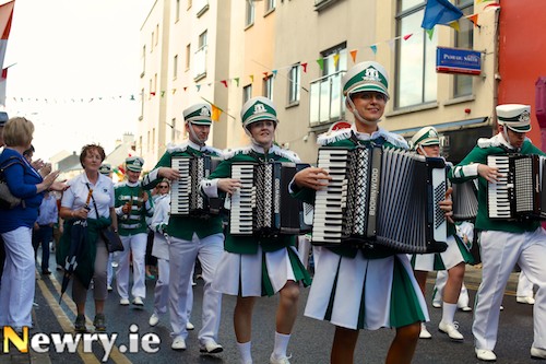 St Brigid's Accordion Band celebrate their win at Cavan last August. Photograph: Columba O'Hare St Brigid's Accordion Band celebrate their win at Cavan last August. Photograph: Columba O'Hare