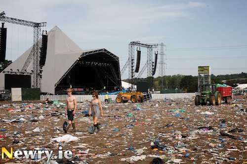 Glastonbury, the morning after the night before. You could be playing here THIS YEAR! Photograph: Columba O'Hare