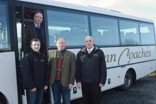 Quinn Coaches were one of the successful businesses funded under the SOAR 