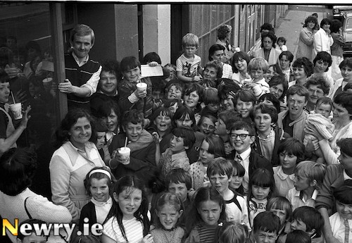 Newry 1980's. Photograph: Columba O'Hare