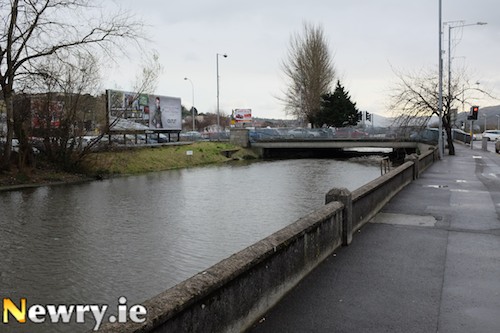 The Public Realm Scheme is due to begin along Buttercrane Quay in Newry this week. Photograph: Columba O'Hare