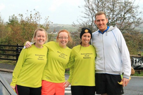 Mullaghbawn Road Runners team at the King of Gullion event.