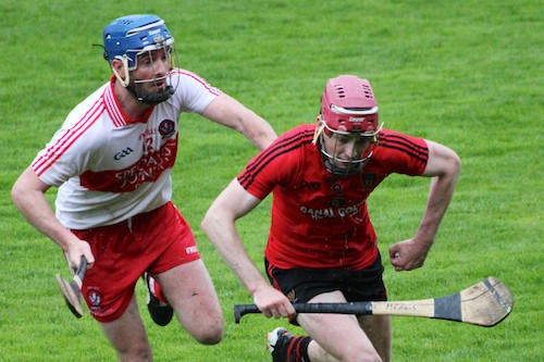Down on the attack against Derry at Pairc Esler.