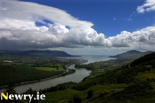 The view from the Flagstaff will be changed forever with the addition of the Narrow Water Bridge. Photograph: Columba O'Hare 