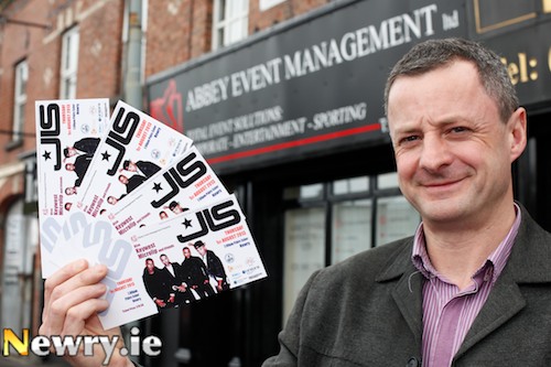 Just the Ticket - Paul McCann, Abbey Event Management Ltd, looking forward to the JLS concert but YOUR band could be on the bill as well if you enter the Battle of the Bands competition. Photograph: Columba O'Hare