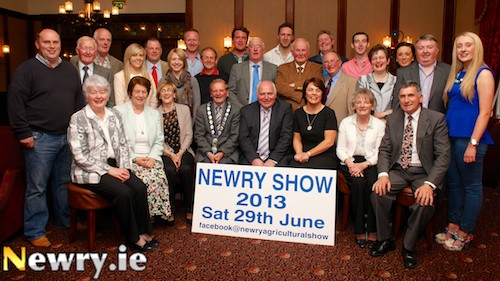 The Newry Show Committee pictured with John McArdle, Mayor, Newry and Mourne District Council at the Show's Press launch. Photograph: Columba O'Hare