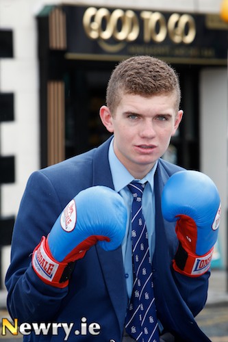 Newry's Conor Wallace will Box for Ireland in Germany this week. Photograph: Columba O'Hare 