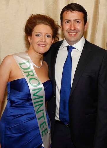 Last years Belle Briege Rice with her escort Charlie.