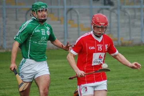 Craobh Rua in action against Shamrocks at Dungannon.