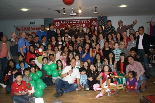 Members of the Newry Philippine Community at a previous fund raising event.