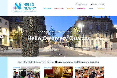 The new Hello Newry Website can be viewed at www.newry.com