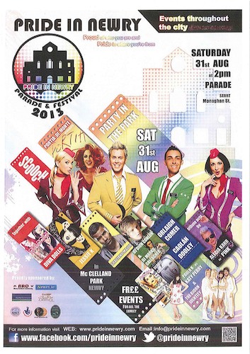 Pride in Newry 2013 Poster