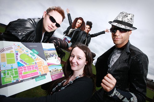 The Balmoral Show stage is an area like no other.  Tracy O’Toole, RUAS with some of the cast of Michael Jackson Tribute Act, ‘I’ll be there’ taking a closer look at the new Balmoral Show.  These dancers, led by Giasi Sheppy, far right, will be on the Balmoral Show stage on Thursday 16th May.