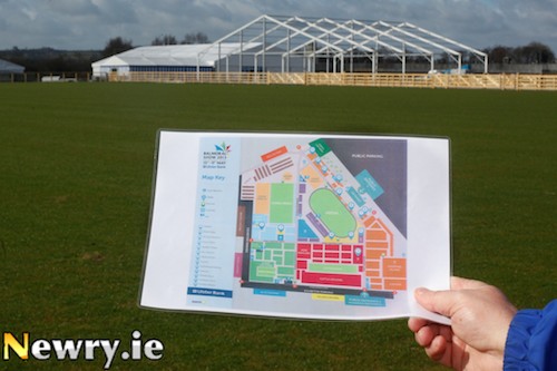 The scene at Balmoral Park a few weeks ago