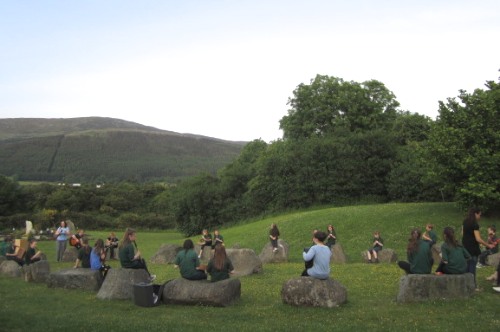 Ti Chulainn was alive with music and crack as the consultation process began.