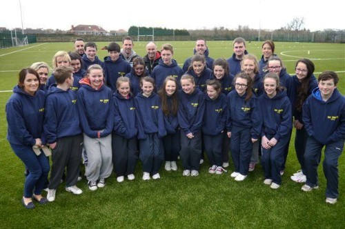 Young people from across Newry who took part in Try Sports with officers from Newry Neighbourhood Policing Team and representatives from partner organisations. Young people from across Newry who took part in Try Sports with officers from Newry Neighbourhood Policing Team and representatives from partner organisations.