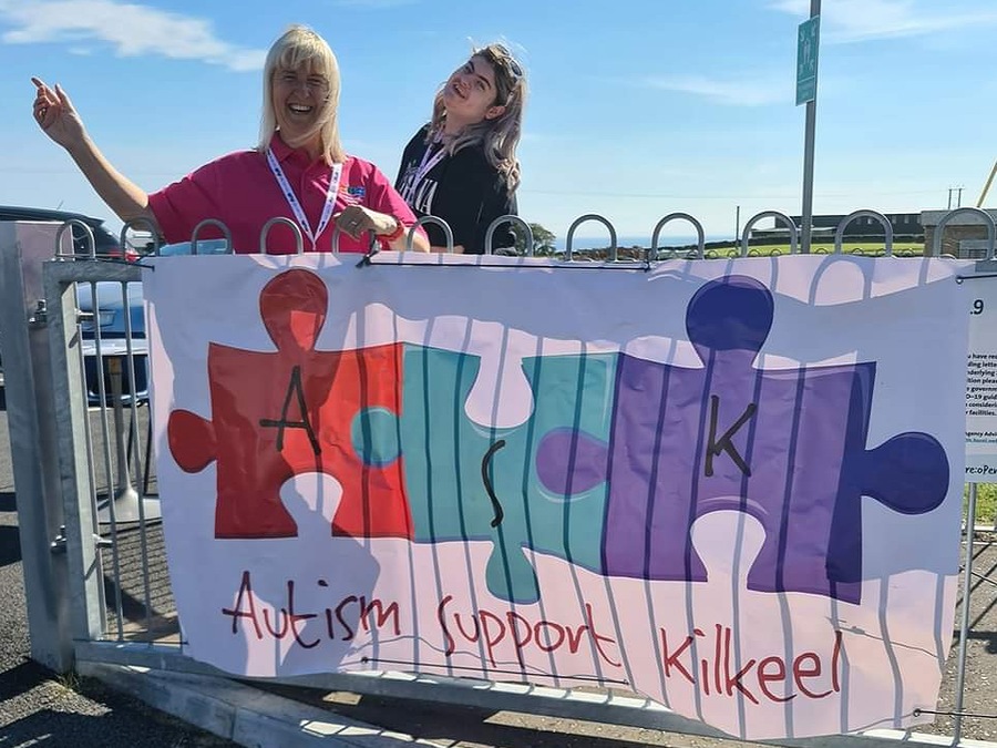  Louise Park and Olive Donnan, Autism Support Kilkeel.