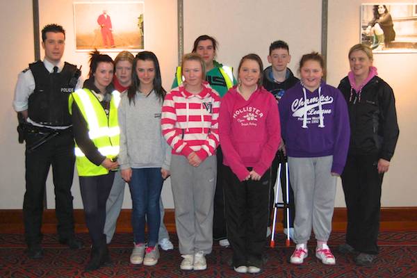 Volunteers from Greater Belfast Road Youth Club who took part in the Newry Canal Towpath Clean Up Day on Saturday, 31 March.