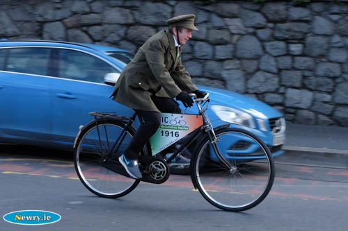 Don Harte takes to the road on the Patrick Rankin run. Photograph: Columba O'Hare