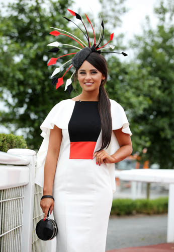 Dressing to impress has paid off in style for Kirsty Farrell from Newry who won the ultimate accolade of Magners Forbidden Flavours Best Dressed Lady on Magners Derby Day, the biggest and richest flat race of the season in Northern Ireland and a highlight of Down Royal’s Summer Festival of Racing. First past the post in the fashion stakes, Kirsty won a five day, five star break in glorious Las Vegas courtesy of Magners and Down Royal.
