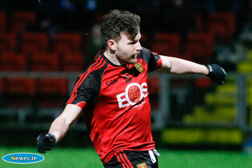 Down's Donal O'Hare scored 2:9 against Longford.