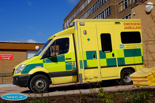 Ambulance cover in South Armagh is under the spotlight. Photograph: Columba O'Hare Ambulance cover in South Armagh is under the spotlight. Photograph: Columba O'Hare