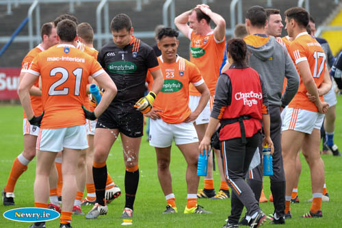 Armagh have the chance to do it all again against Laois! Photograph: Columba O'Hare 