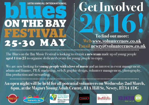 Get involved with Blues on the Bay 2016 Get involved with Blues on the Bay 2016