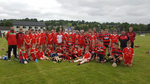 The Craobh Rua contingent at Feile