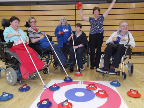 Some of the participants of the Fit 4 U project.