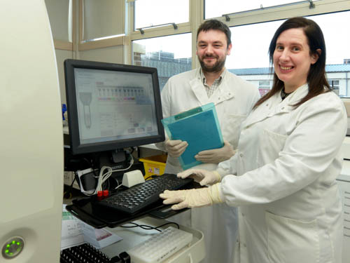 Mairead Caraher and Graham Scott Mairead Caraher and Graham Scott