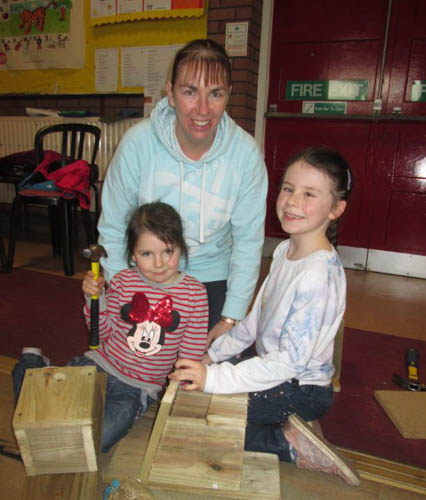 Getting a bit of practice in for the Nest Building Workshop. Getting a bit of practice in for the Nest Building Workshop.