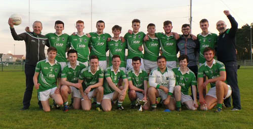 Shane O’Neill’s minor boys – Division 1B League winners
