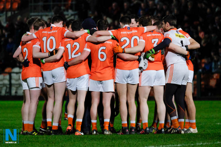 Armagh take on Sligo in the opening Allianz Football League game. Photograph: Columba O'Hare
