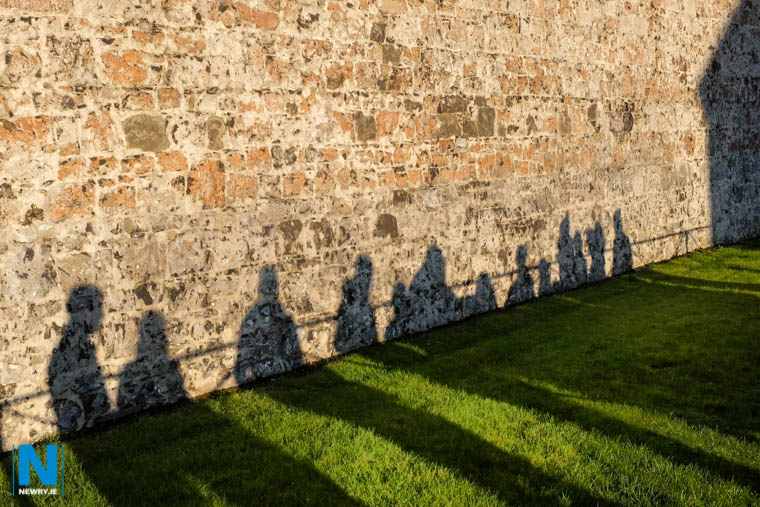 Robert McGladdery is buried in an unmarked grave close to the wall at Crumlin Road Gaol in Belfast. Photograph: Columba O'Hare