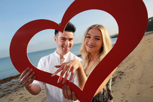 Cut out for romance are happy couple Zara McDowell and Travis Young. Showcasing a world of travel options, Holiday World will run from Friday 20 to Sunday 22 January at Titanic Exhibition Centre, Belfast.
