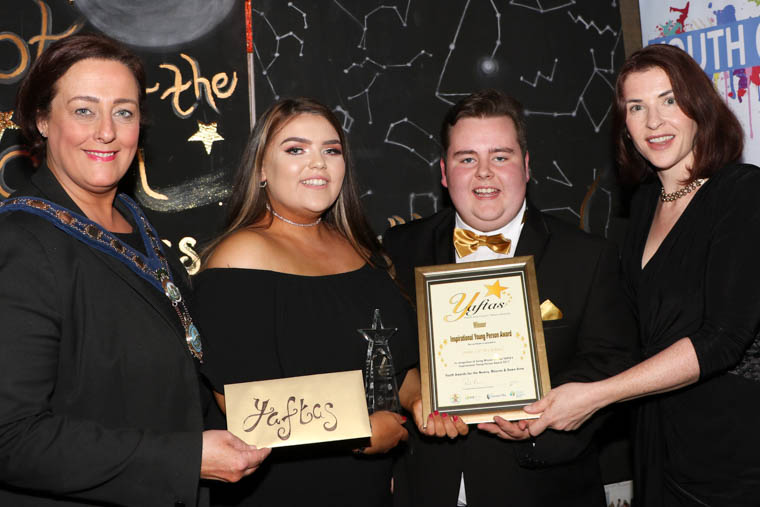 The winner of the Inspirational Young Person Category of the YAFTAS this year was Jamie’Lee McClelland. This category was kindly sponsored by Specsavers Newry.