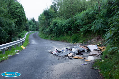 You can now report incidents of littering on the Ring of Gullion Website.