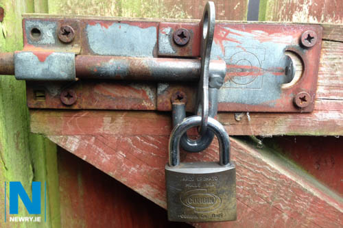 Keep sheds and outbuildings locked and secured. 