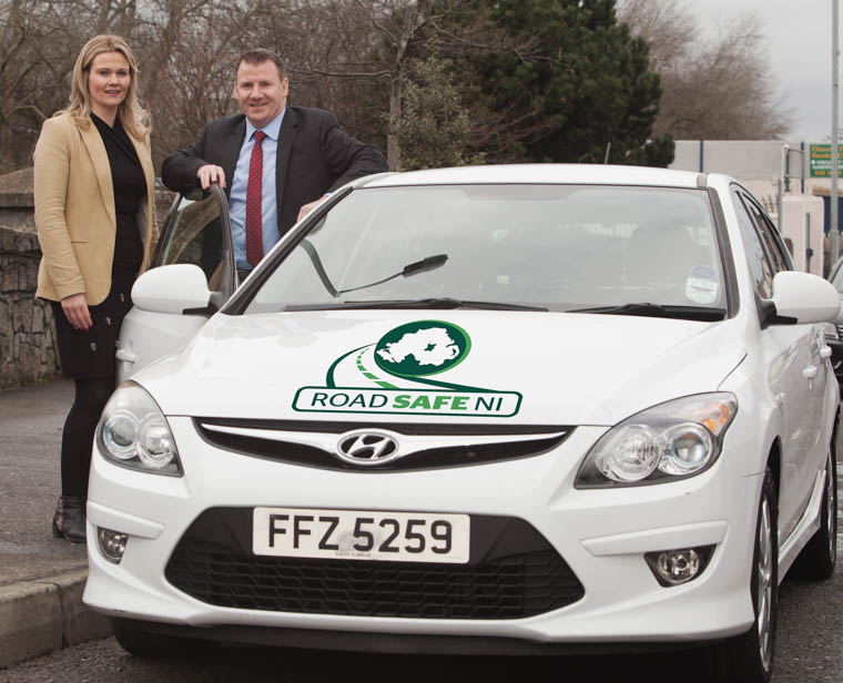 Tony McKeown of Road Safe NI and Mary Meehan, Chief Executive of Newry Chamber of Commerce and Trade launch a Fleet Risk Seminar which will take place on Tuesday 14th March 2017 at the Canal Court Hotel.  Please book your free space by emailing info@roadsafeni.com