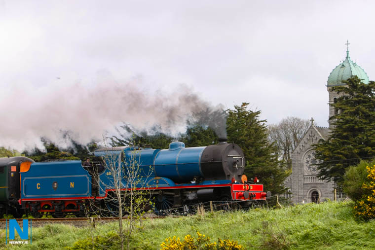 Steam travel will once again take to the Newry rail line with the Hospice/ Old Newry Society trip in April. Photograph: Columba O'Hare