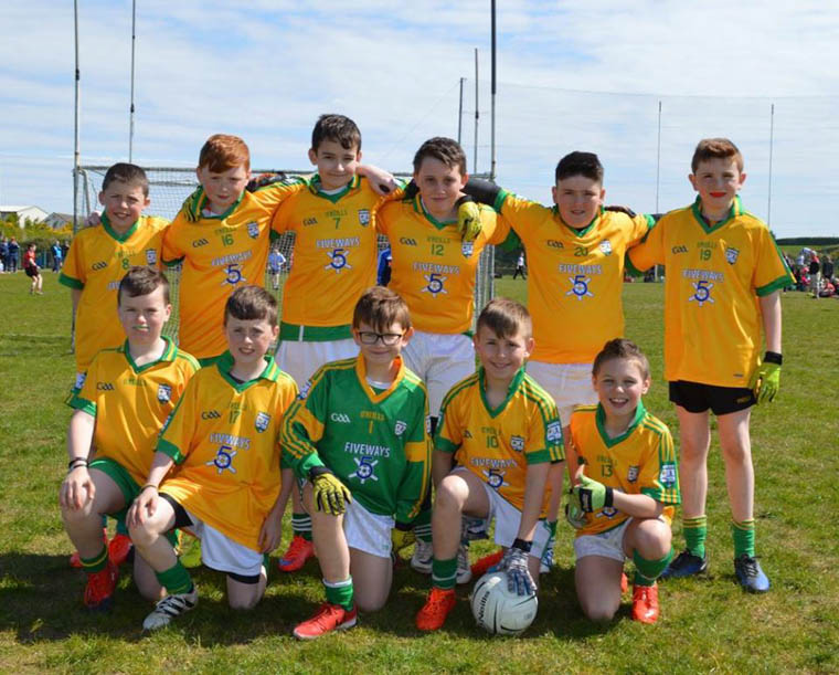 Patrick Rankin’s U12s at the An Ríocht blitz