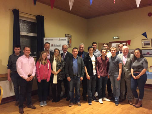 Members of New Young Unionists Association with local elected representatives