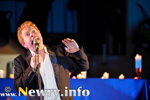 Tommy Fleming at Saint Brigid's in Newry. Picture: Columba O'Hare